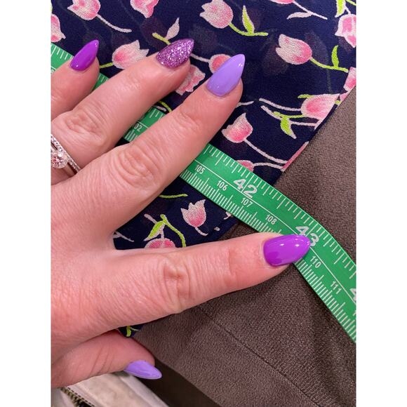 Vintage DVF Editions for Lord & Taylor Sheer Midi Mock Neck Dress - Picture 10 of 12